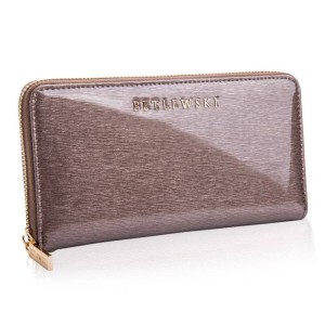 Portfel skórzany BETLEWSKI ZBPD-BS-5297 SZARY