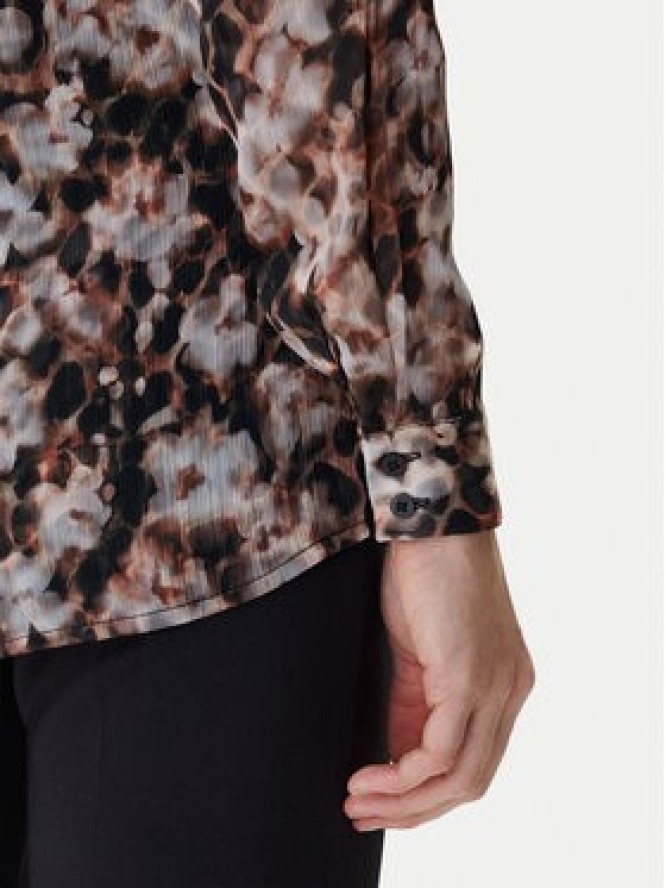 Guess Koszula W6RH73 WDW82 Brązowy Regular Fit