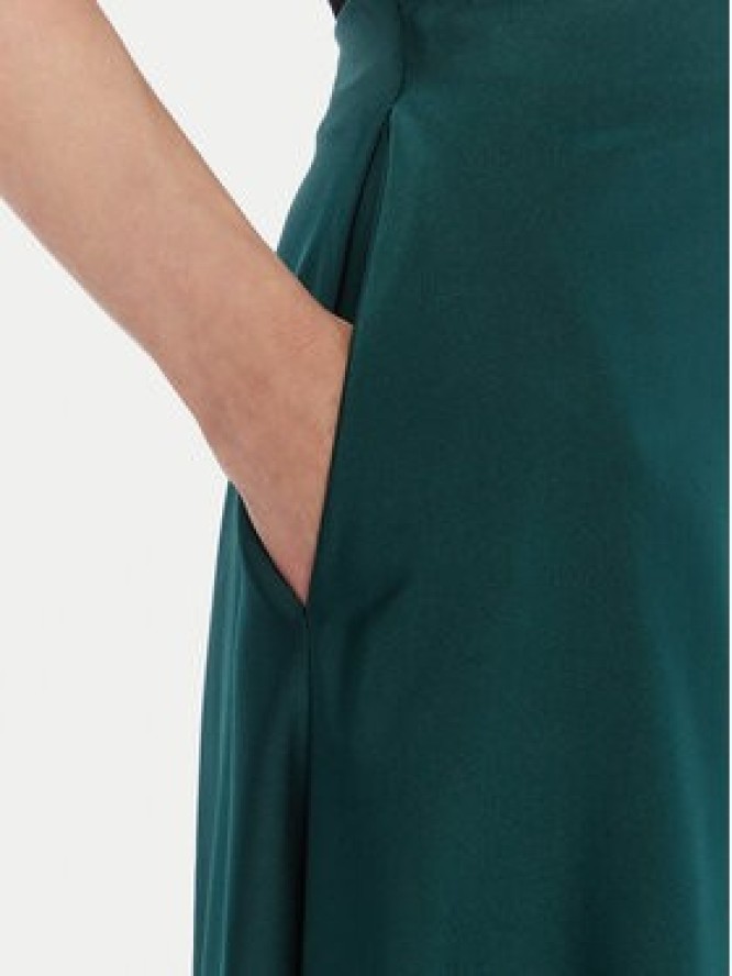 Rinascimento Spódnica trapezowa CFC0125080003 Zielony Regular Fit