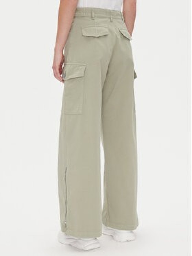 HUGO Spodnie cargo Holoma 50536955 Zielony Relaxed Fit