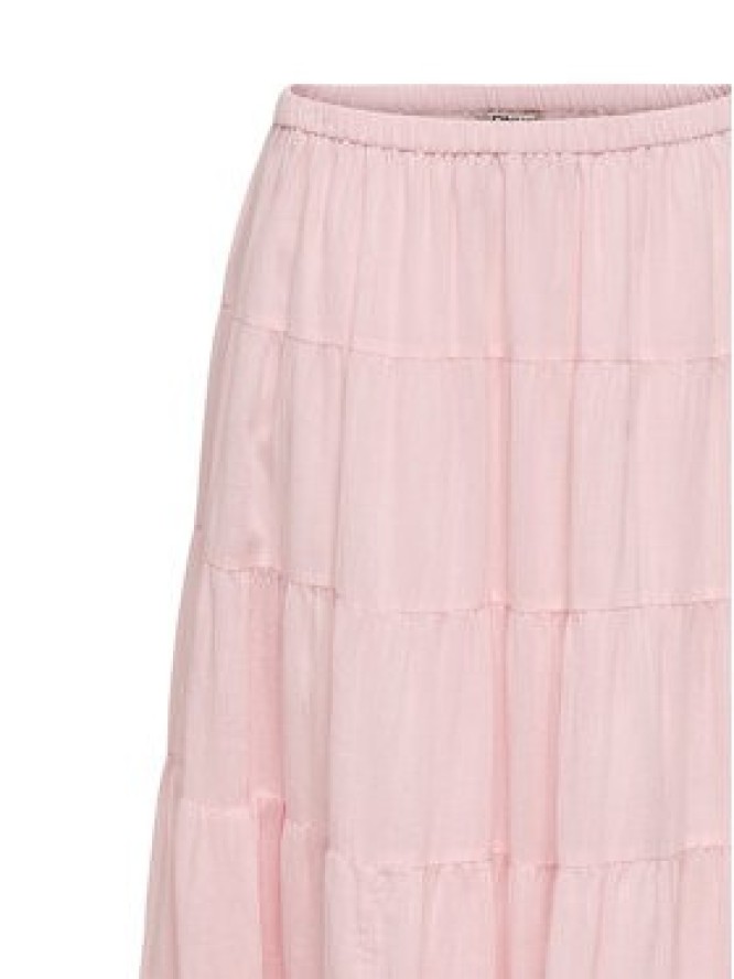 ONLY Spódnica maxi Kelly 15374229 Różowy jasny A-Line Fit