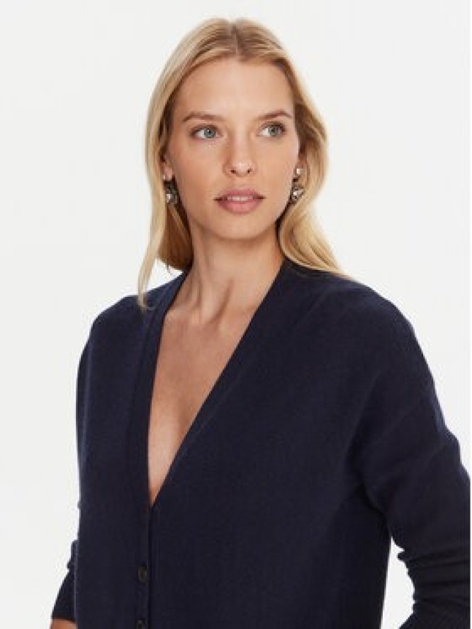 Marella Kardigan Chicco 2523346044 Granatowy Loose Fit