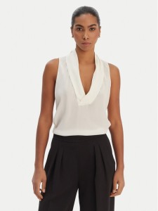 BOSS Bluzka Bolaru 50553717 Beżowy Regular Fit