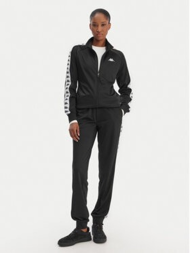 Kappa Bluza Banda Wanniston 301PSC0 Czarny Slim Fit