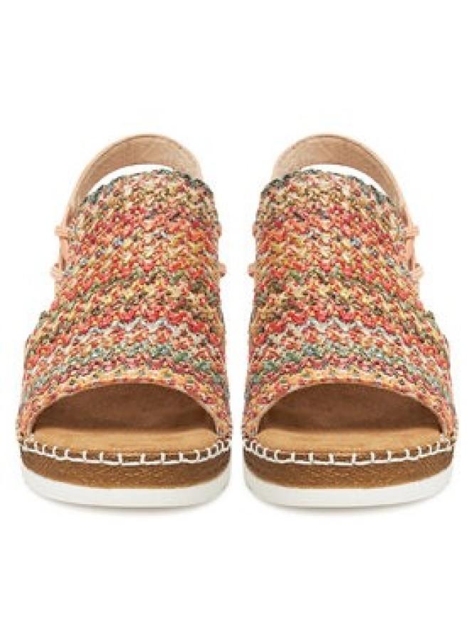 Rieker Sandały V1241-90 Kolorowy
