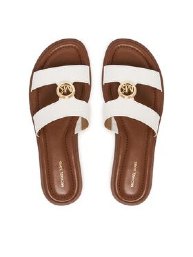 MICHAEL Michael Kors Klapki Ering Flat 40S6ERFS2L Biały