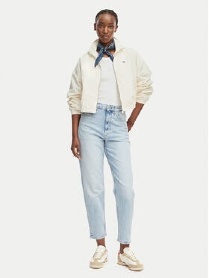 Tommy Jeans Kurtka przejściowa DW0DW22325 Biały Regular Fit