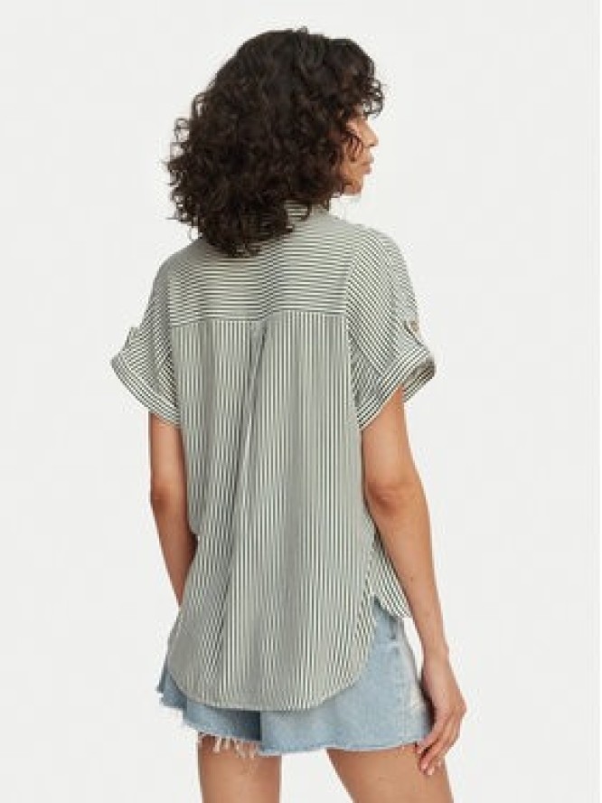 Vero Moda Koszula Bumpy 10310139 Zielony Regular Fit