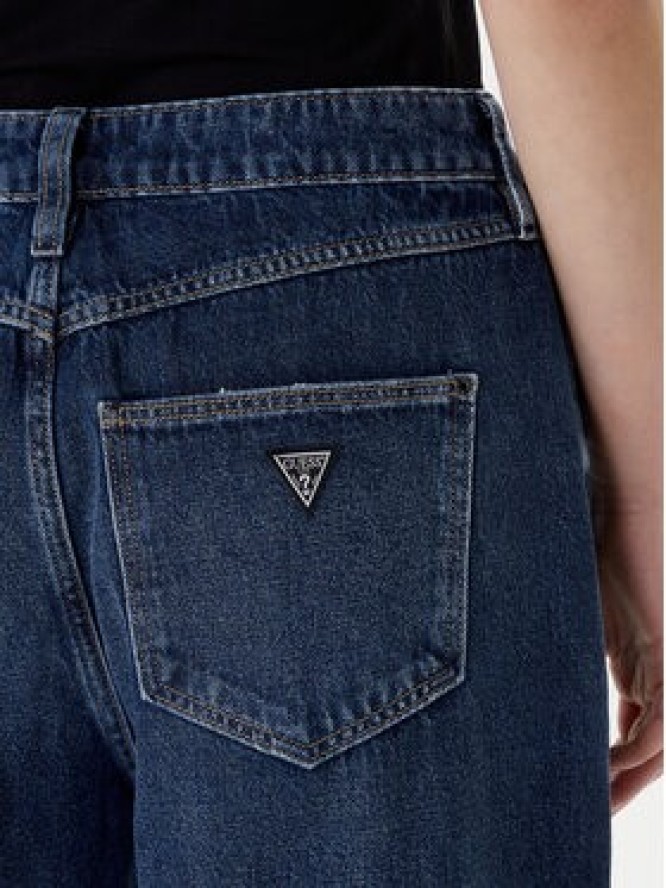 Guess Jeansy W6RA82 D3Y0L Niebieski Wide Fit