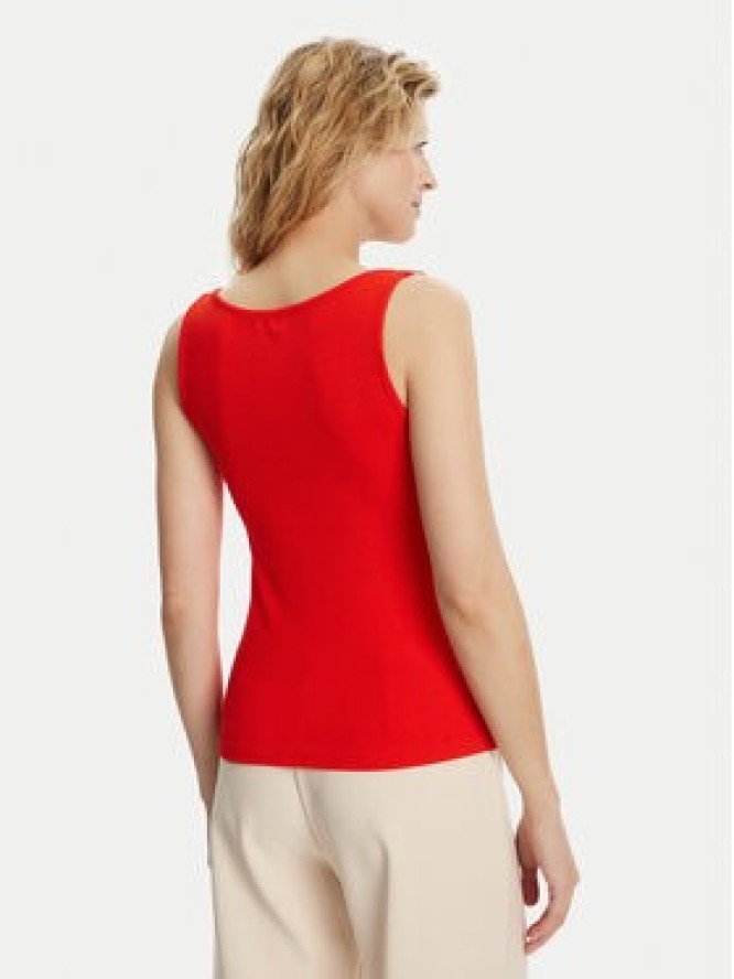 Morgan Top 251-DOUBI Czerwony Slim Fit