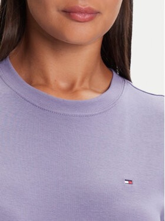 Tommy Hilfiger T-Shirt New Cody WW0WW40587 Fioletowy Slim Fit