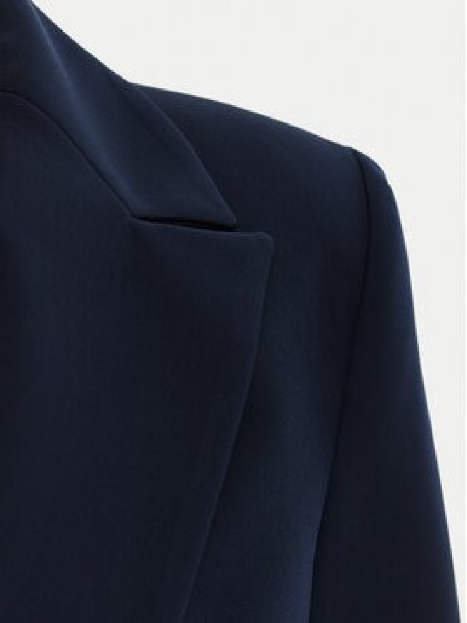 Rinascimento Marynarka CFC0127894003 Granatowy Slim Fit