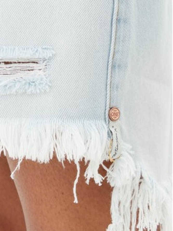 One Teaspoon Sukienka jeansowa Braxton 25354 Błękitny Regular Fit