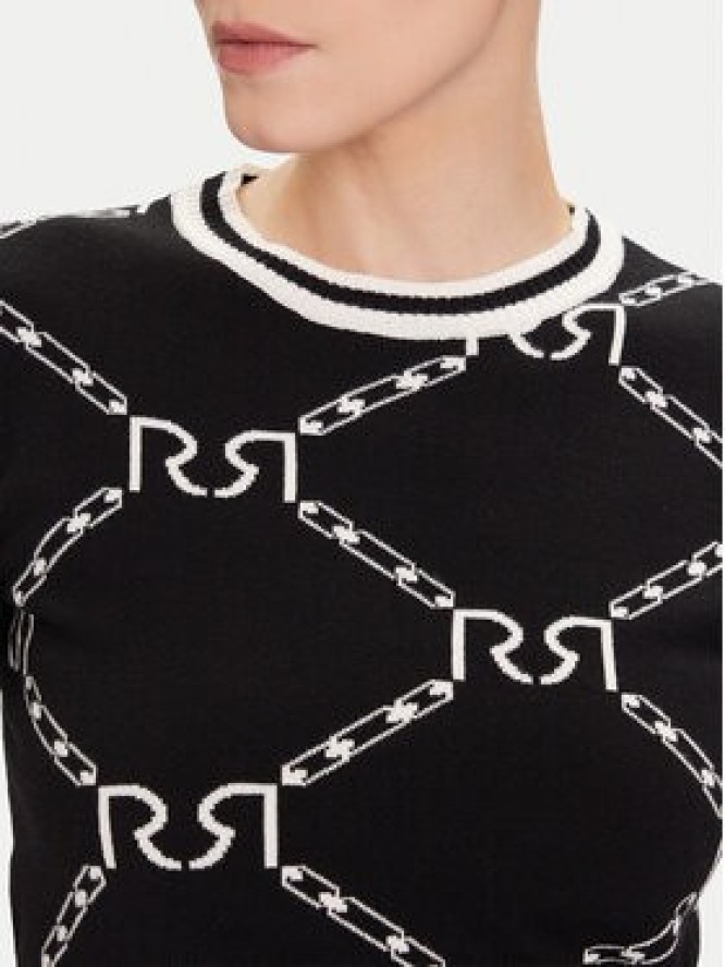 Rinascimento Sweter CFM0011924003 Czarny Regular Fit