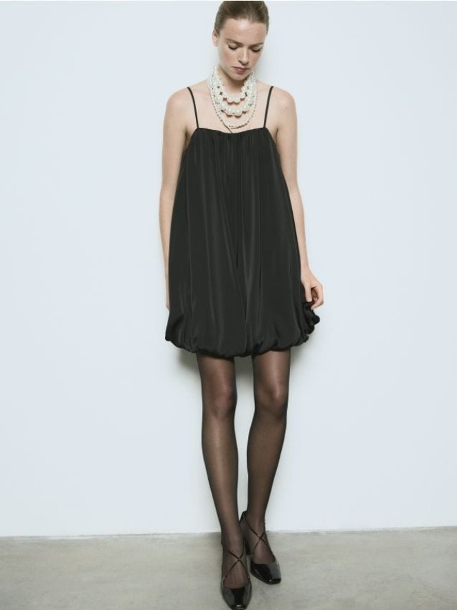 Lakierowane czółenka - czarny