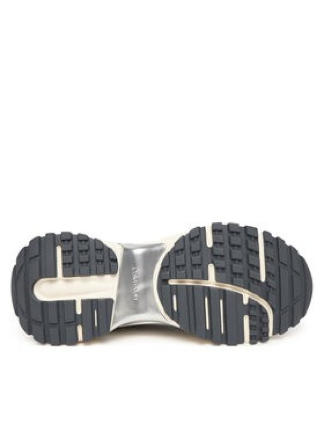 Calvin Klein Sneakersy Hike Runner Lace Up Techmix YW0YW02030 Beżowy
