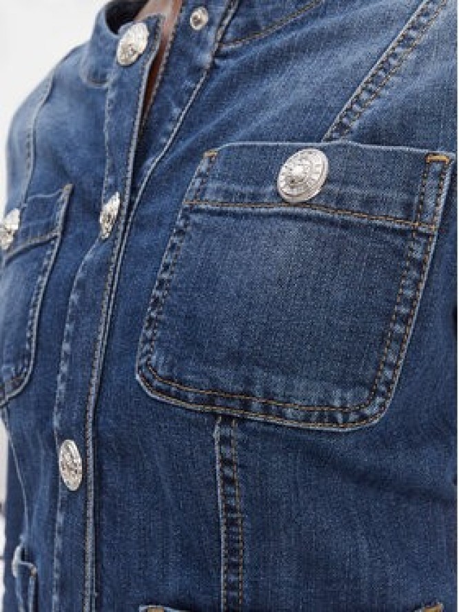 Liu Jo Kurtka jeansowa UA6260 D0275 Niebieski Regular Fit