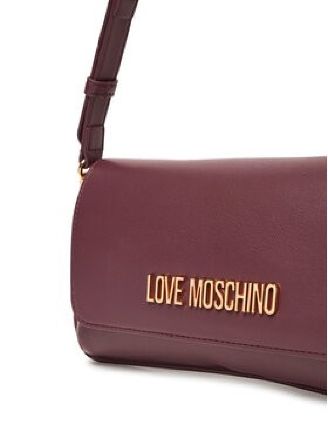 LOVE MOSCHINO Torebka JC4058PP1NLO0552 Bordowy