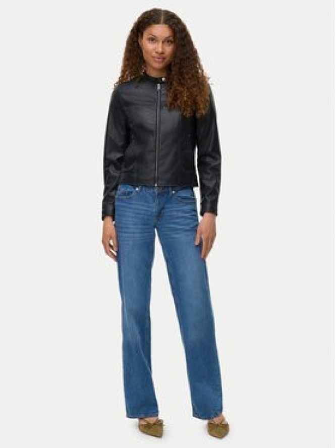 Vero Moda Kurtka z imitacji skóry Amanda 10331229 Czarny Regular Fit
