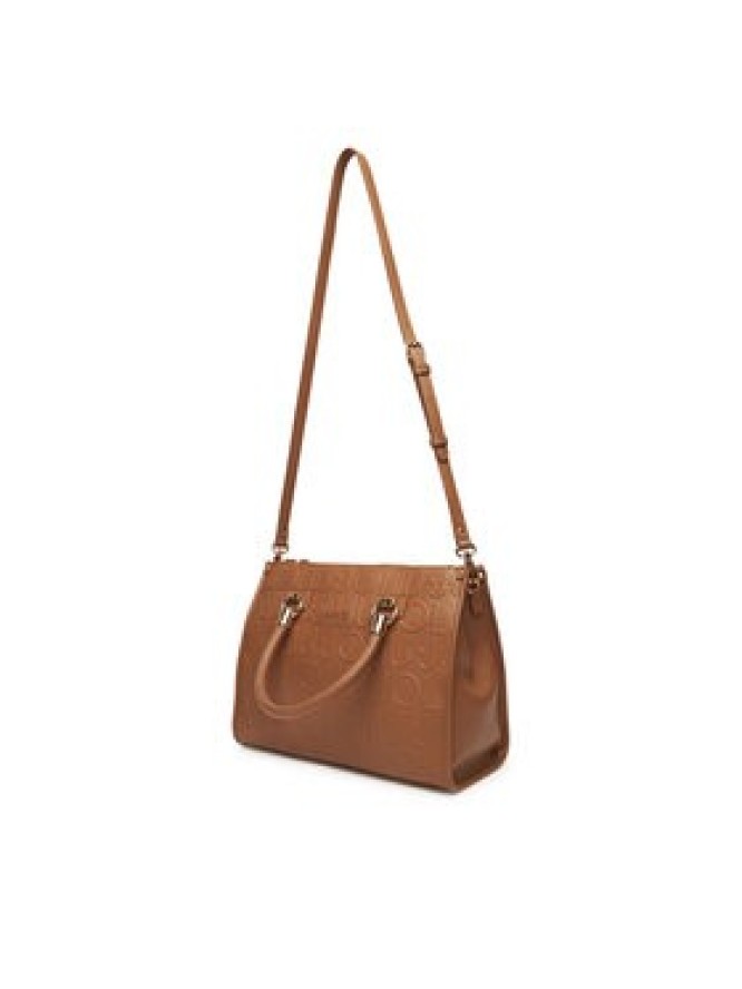 Liu Jo Torebka Ecs M Satchel AF5008 E0538 Brązowy