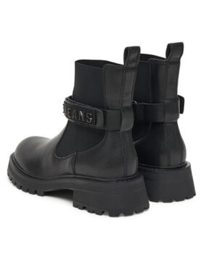 Pepe Jeans Botki Stacy Glow W PLS500026 Czarny