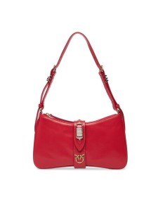 PINKO Torebka Arthemis Shoulder Mini AI 24-25 PLTT 103512 A29V Czerwony