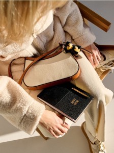 Torebka na ramię - kremowy