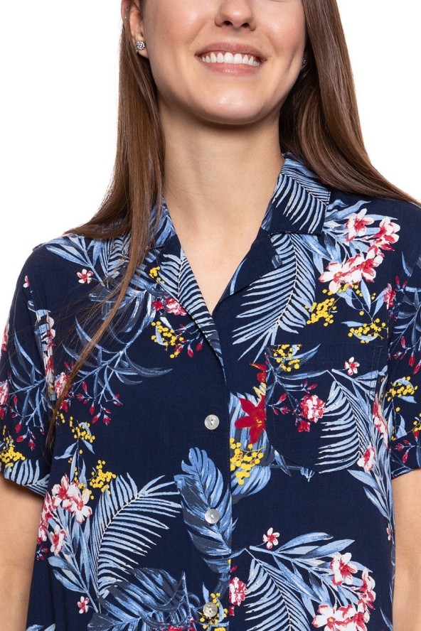 KOSZULA DAMSKA MUSTANG Edda AOP Blouse 1009460 11708