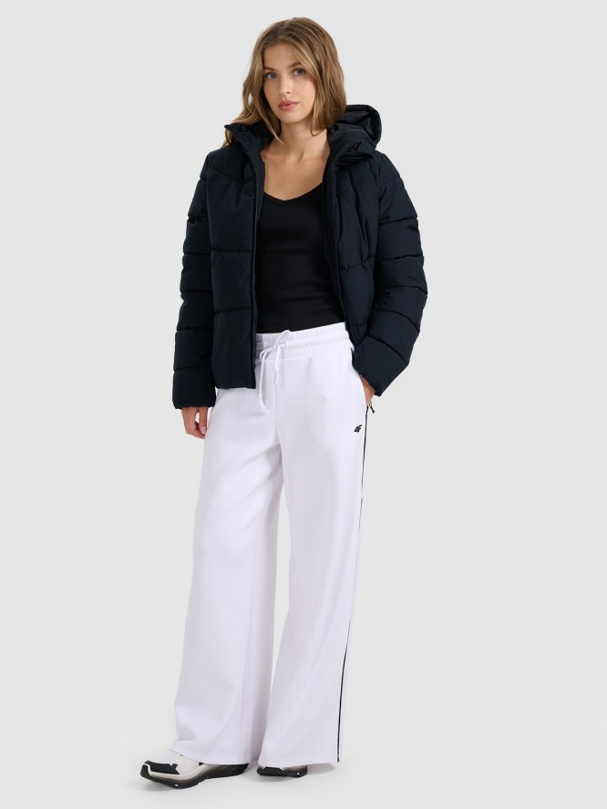 4F Kurtka puchowa z wypełnieniem syntetycznym damska - czarna XL