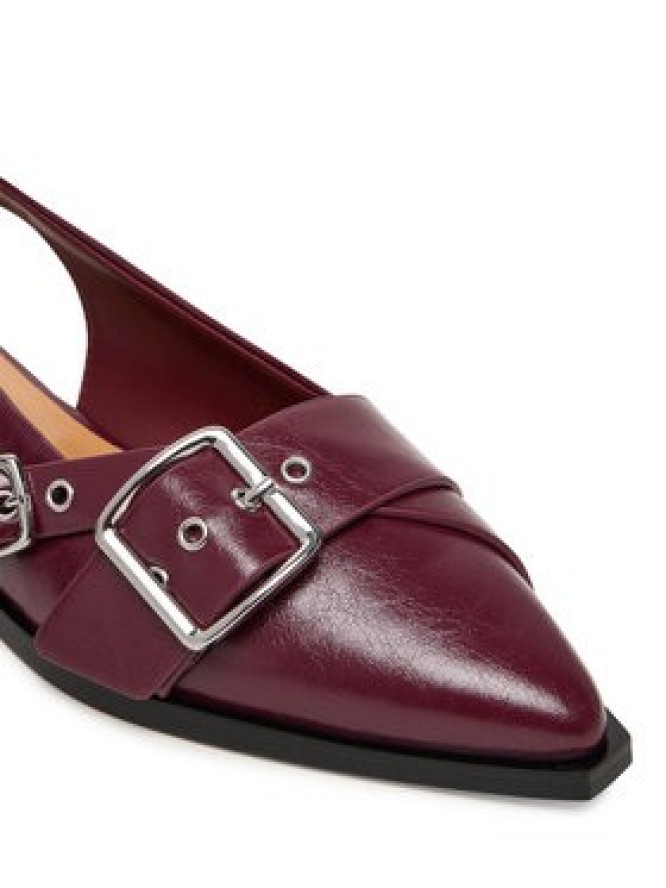 Steve Madden Baleriny SM11003901 Bordowy