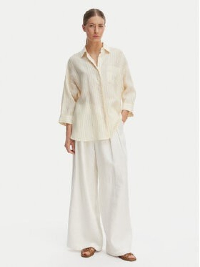 Weekend Max Mara Koszula Panetto 2615111102 Żółty Relaxed Fit