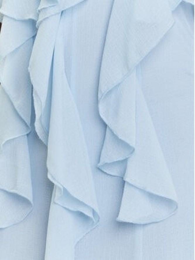 Vero Moda Sukienka wieczorowa Camille 10336405 Błękitny Regular Fit