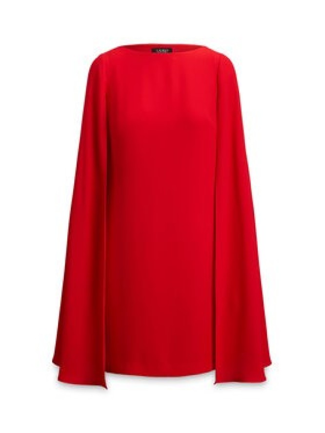 LAUREN RALPH LAUREN Sukienka koktajlowa 253980921009 Czerwony Slim Fit