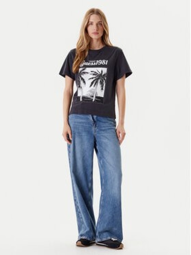 Guess T-Shirt W5YI17 I3Z14 Szary Regular Fit
