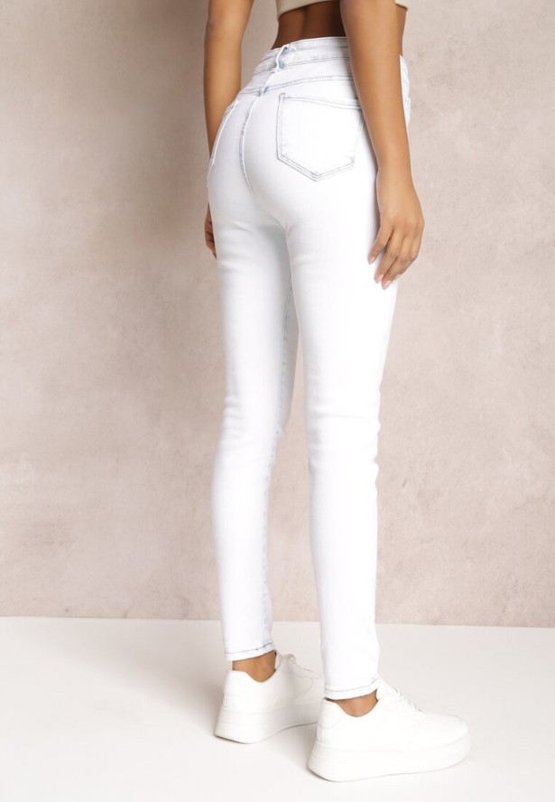 Jasnoniebieskie Jeansy Skinny Raianna