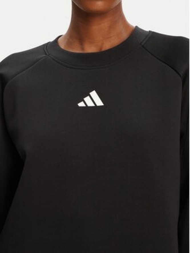 adidas Bluza Stadium 3-Stripes JL6996 Czarny Loose Fit