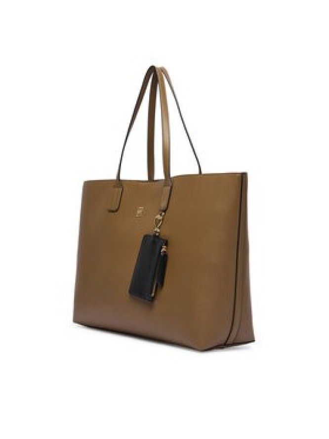 Tommy Hilfiger Torebka Th Icon Tote AW0AW18173 Brązowy