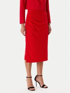 Tatuum Spódnica ołówkowa Sinia T2508.173 Czerwony Regular Fit