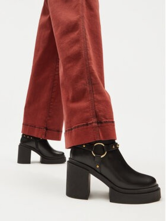 Eva Minge Botki HONDA-03 Czarny