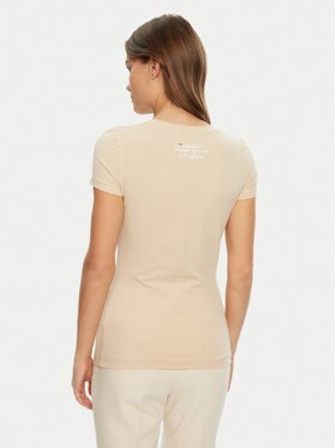 Guess T-Shirt W5RI22 J1314 Écru Regular Fit