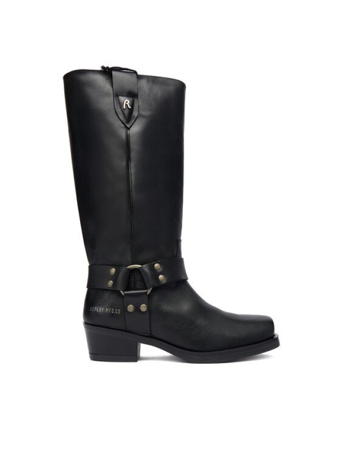 REPLAY Kozaki GWN88 .000.C0001L Czarny