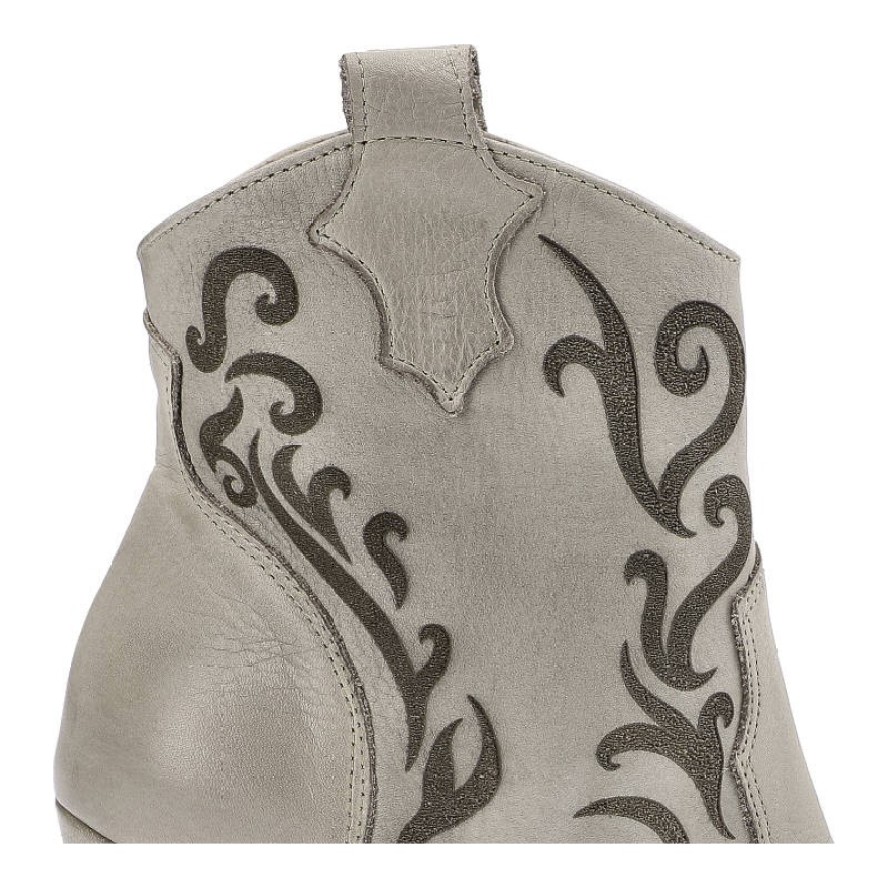 Botki damskie Exquisite, eleganckie i na obcasie, brązowe, 1145-Rusic-23