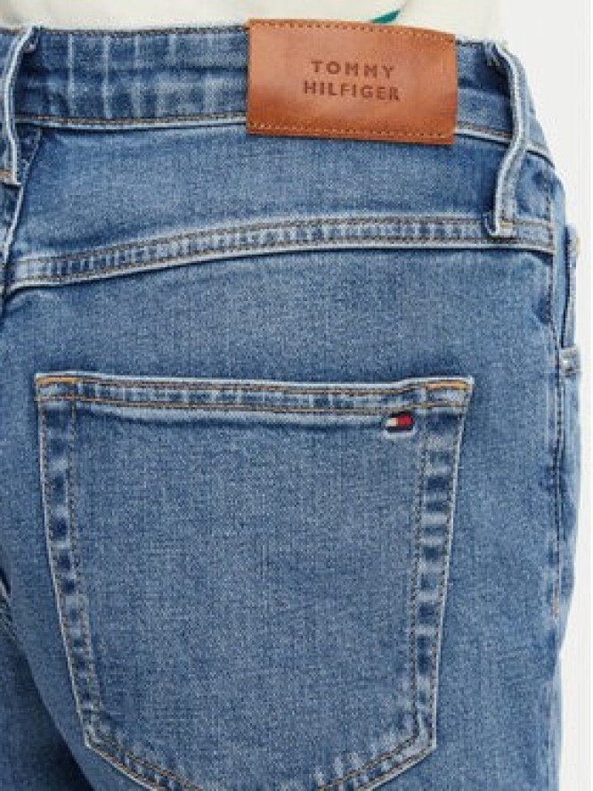 Tommy Hilfiger Jeansy Classic Straight Rw Mel WW0WW40634 Niebieski Straight Leg