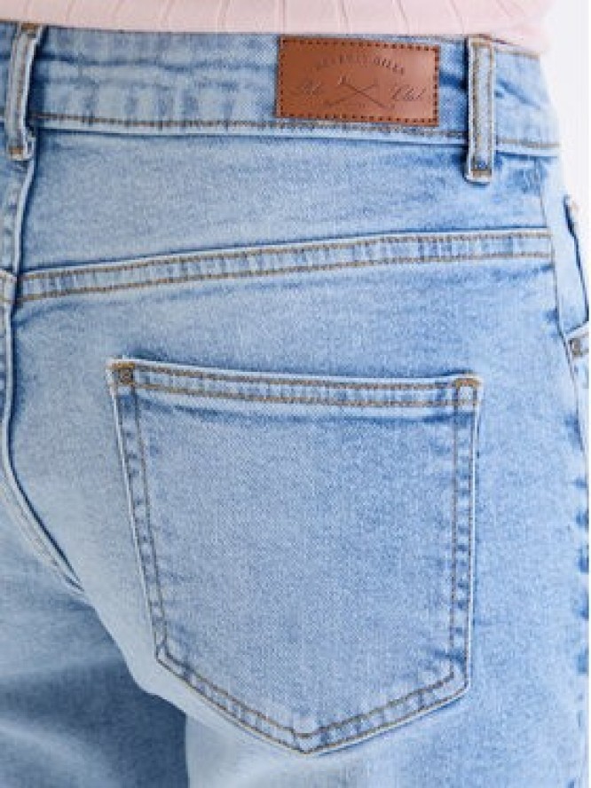 Beverly Hills Polo Club Jeansy W126-BHLTR-1002-22D Niebieski Slim Fit