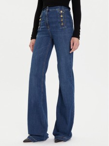 Elisabetta Franchi Jeansy PJ-02D-56E2-V440 Niebieski Regular Fit