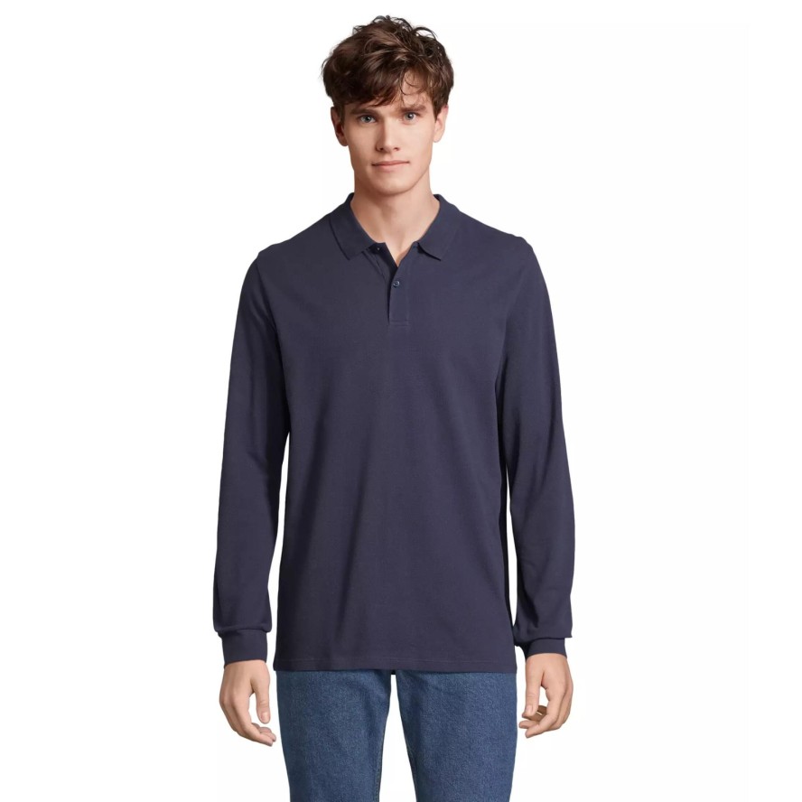 Koszulka polo z długim rękawem Sol's Planet