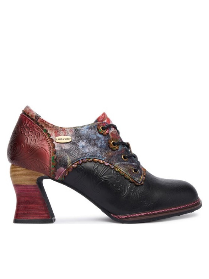 Laura Vita Półbuty Eleao 08 Czarny
