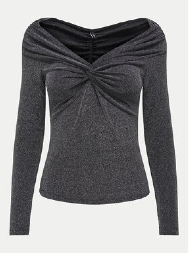 ONLY Bluzka Queen 15331413 Szary Slim Fit