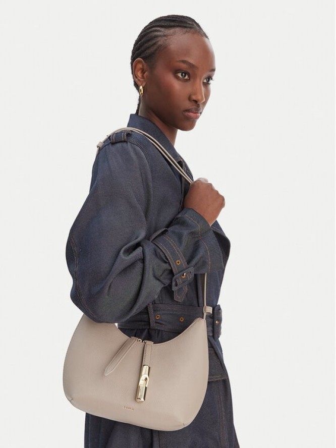 Furla Torebka Goccia S WB01500 BX3353 KH 4488S Beżowy