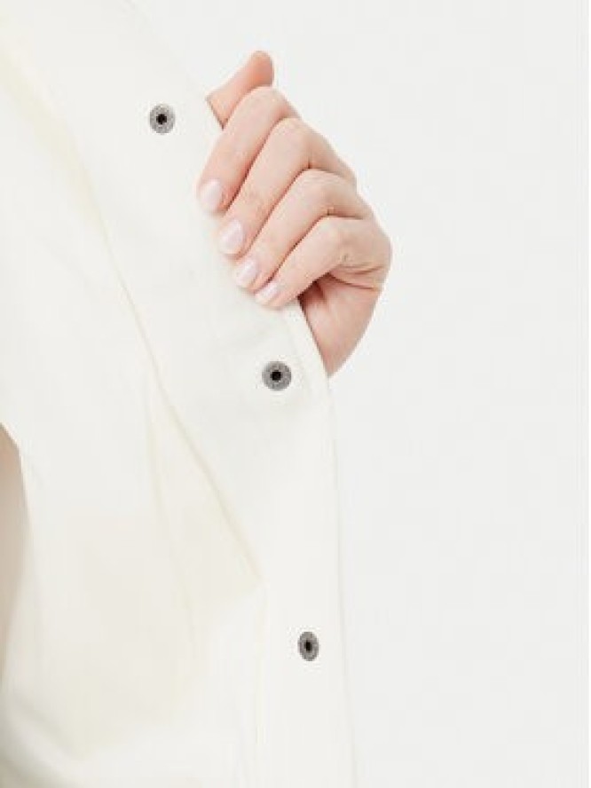 Pieces Kurtka bomber Annie 17150150 Biały Regular Fit